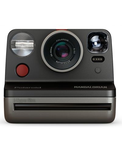 Моментален фотоапарат Polaroid Now - Mandalorian Edition, черен - 1
