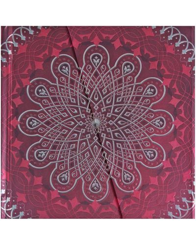 Тефтер Boncahier Mandalas - 144 страници, розов, с магнитно затваряне