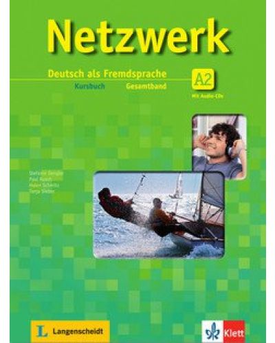 Netzwerk 2 Kursbuch: Немски език - ниво A2 (учебник + 2 Audio-CDs) - 1