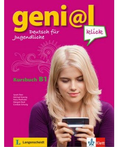 geni@l klick 3 Kursbuch: Немски език - ниво B1 (учебник + 2 Audio-CDs) - 1
