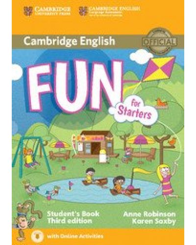 Fun for Starters Student‘s Book 3rd edition: Английски език за деца - ниво Pre-A1 и А1 (учебник с аудио и онлайн материали) - 1