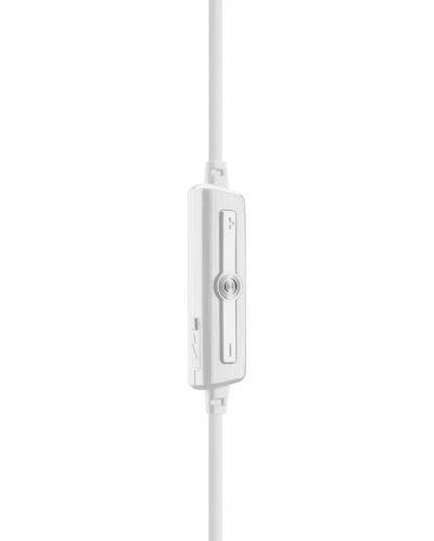 Безжични слушалки с микрофон AQL - Antartide, бели - 3