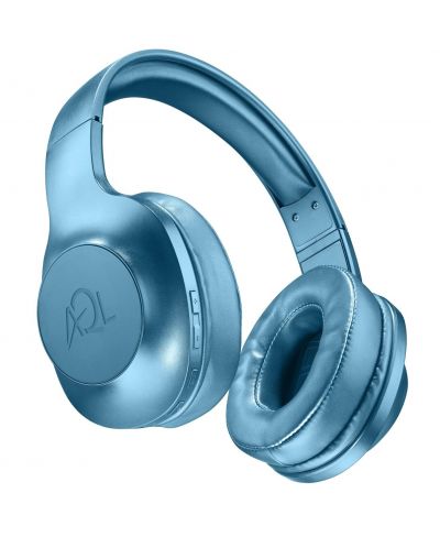 Безжични слушалки с микрофон AQL - Astros, сини - 1