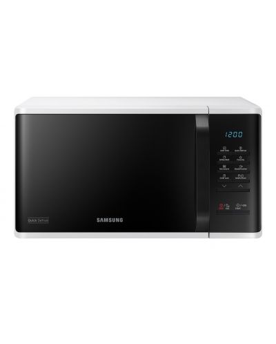 Микровълнова печка Samsung - MS23K3513AW, 800W, 23 l, бяла - 1