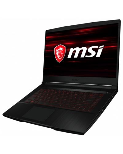 Геймърски лаптоп MSI GF63 Thin 9SC, черен - 1