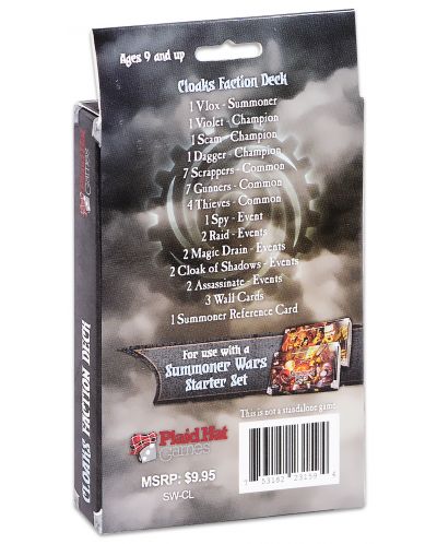 Карти за игра Summoner Wars: Cloaks - Single Pack