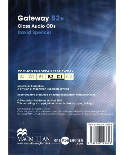 Gateway B2+:  Class CD / Английски език (аудио CD) - 2