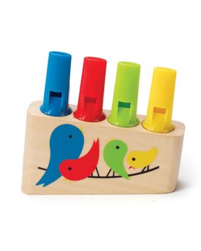 Дървена играчка Hape - Ксилофон дъга - 1