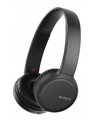 Безжични слушалки Sony - WH-CH510, черни - 1
