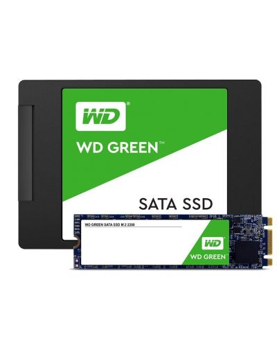 SSD памет Western Digital - Green, 120GB, 2.5'', SATA III