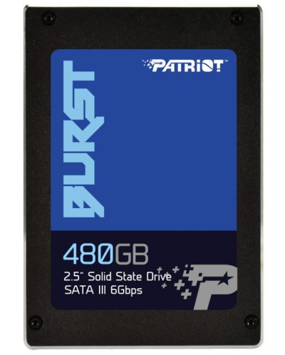 SSD памет Patriot - Burst , 480GB, 2,5'', SATA III - 1