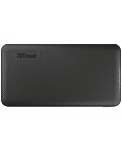 Портативна батерия Trust - Primo Fast Ultra-thin, 10000 mAh, черна - 3