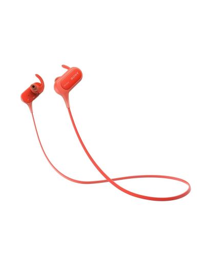Слушалки Sony MDR-XB50BS - червени - 3