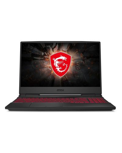 Геймърски лаптоп MSI GL65 9SE, черен - 1