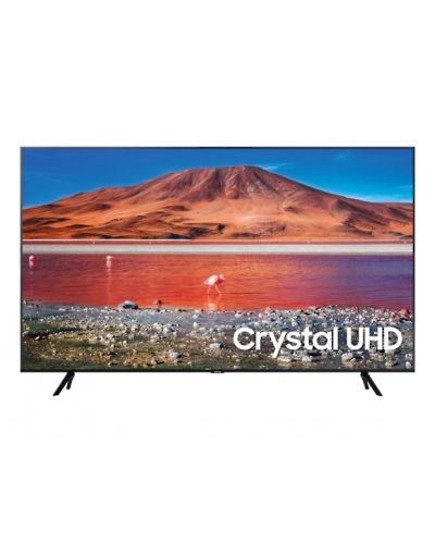 Смарт телевизор Samsung  - 65TU7072, 65", 4K, черен - 1