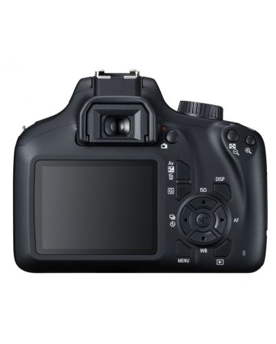 DSLR фотоапарат Canon EOS - 4000D, EF-S 18-55-mm DC, черен - 3