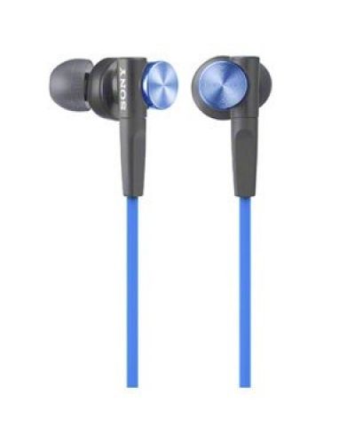 Слушалки Sony MDR-XB50 - сини - 1