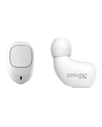 Безжични слушалки Trust - Nika Compact, TWS, бели - 2