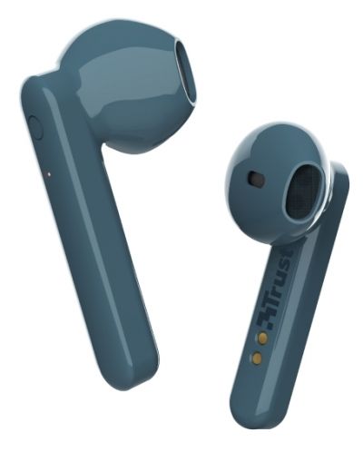 Безжични слушалки Trust - Primo Touch, TWS, сини - 2
