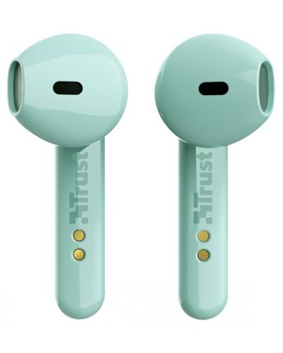 Безжични слушалки Trust - Primo Touch, TWS, Mint - 4