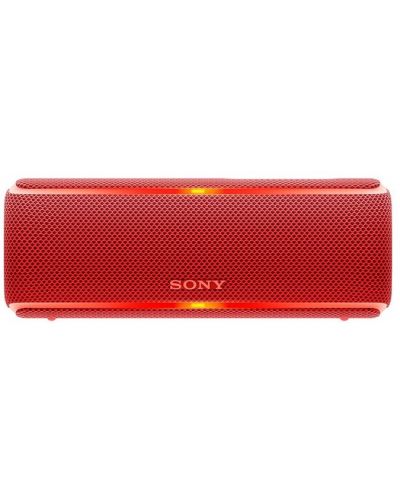 Портативна колонка Sony - SRS-XB21, червена