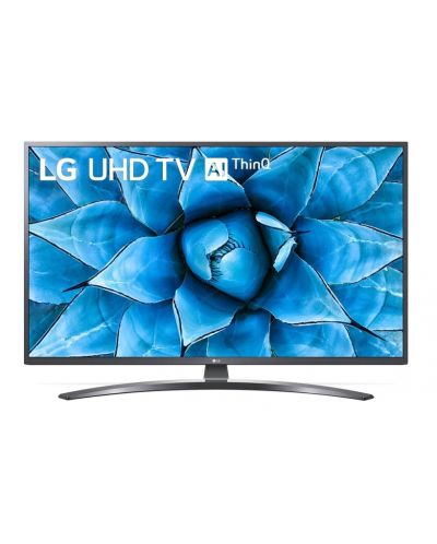 Смарт телевизор LG - 43UN74003LB, 4K, сив
