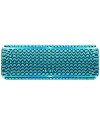 Портативна колонка Sony - SRS-XB21, синя