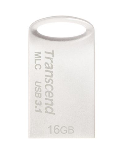 Флаш памет Transcend - Jetflash 720, 16GB, USB 3.1, сребриста - 2