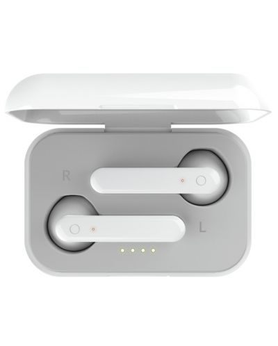 Безжични слушалки Trust - Primo Touch, TWS, бели - 5