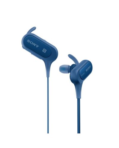 Слушалки Sony MDR-XB50BS - сини - 1