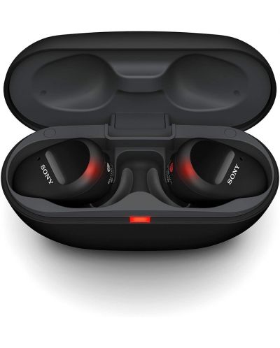 Безжични слушалки Sony - WF-SP800N, черни - 3