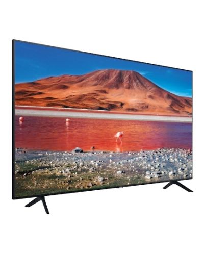 Смарт телевизор Samsung  - 43TU7072, 43", 4K, черен - 1