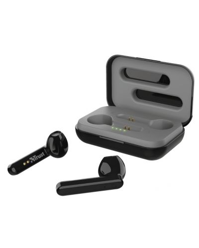 Безжични слушалки Trust - Primo Touch, TWS, черни - 4