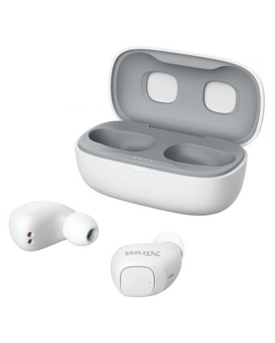 Безжични слушалки Trust - Nika Compact, TWS, бели - 5