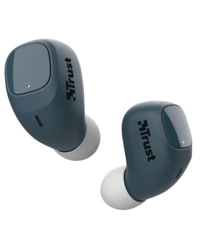 Безжични слушалки Trust - Nika Compact, TWS, сини - 3