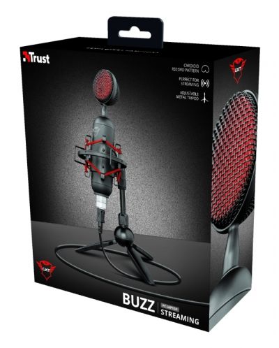 Микрофон Trust - GXT 244 Buzz, черен - 3