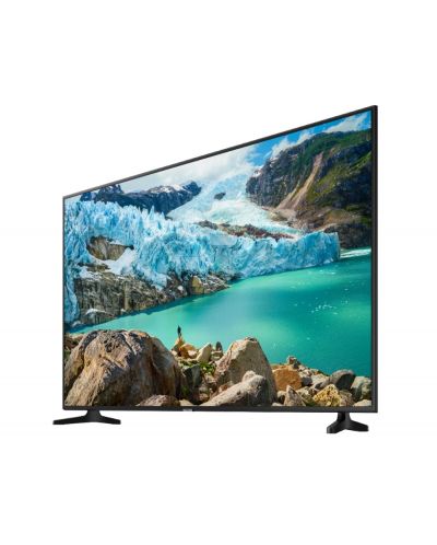 Смарт телевизор Samsung - 55RU7092, 55", 4K, черен - 4