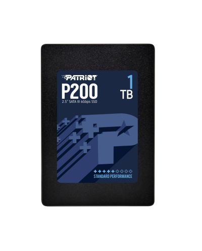 SSD памет Patriot - P200, 1TB, 2.5'', SATA III - 1