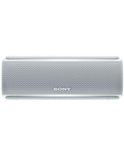 Мини колонка Sony SRS-XB21 - бяла - 1