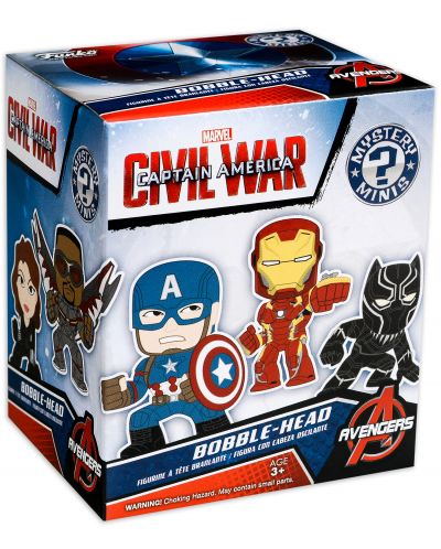 Мини Фигура Funko: Cap America 3: Civil War - Mystery Minis Blind Box - 2