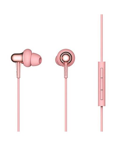 Слушалки с микрофон 1more - E1025, розови - 2