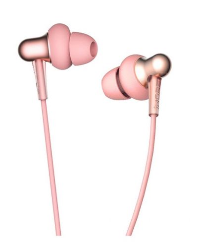 Слушалки с микрофон 1more - E1025, розови - 3