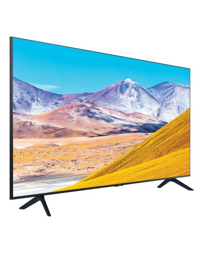 Смарт телевизор Samsung - 65TU8072, 65", 4K, Crystal LED, черен - 2