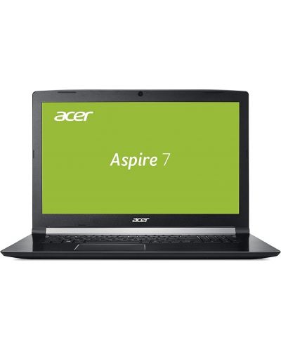 Лаптоп Acer Aspire 7 A717-72G-77VH - 17.3", FHD, IPS, черен - 1