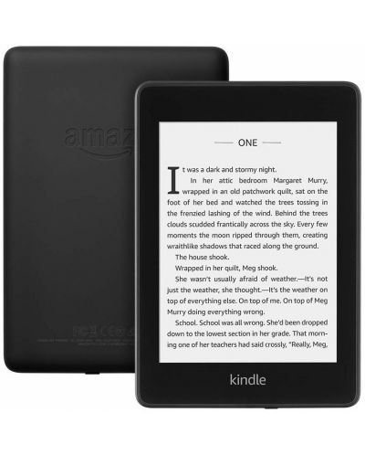 Електронен четец Kindle - Paperwhite 2018, 6", 32GB - черен - 2