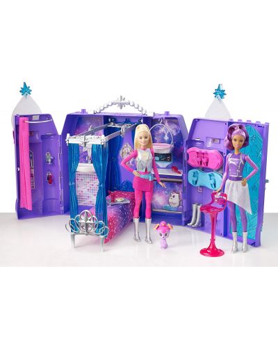 Замъкът на Barbie: Starlight Adventure от Mattel - С дръжка за носене - 2