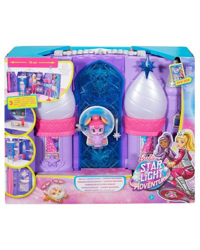 Замъкът на Barbie: Starlight Adventure от Mattel - С дръжка за носене - 10