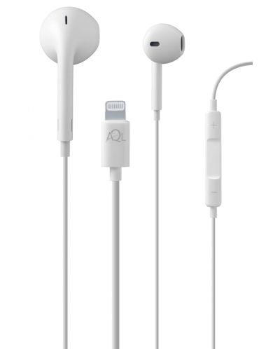 Слушалки Cellularline за Apple iPhone - бели (разопаковани) - 1