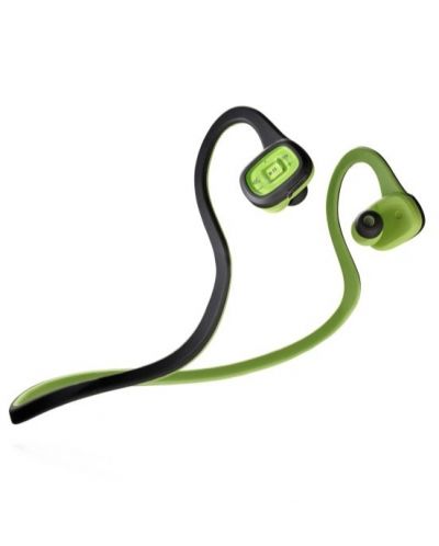 Безжични слушалки Cellularline - Scorpion Pro, зелени - 1