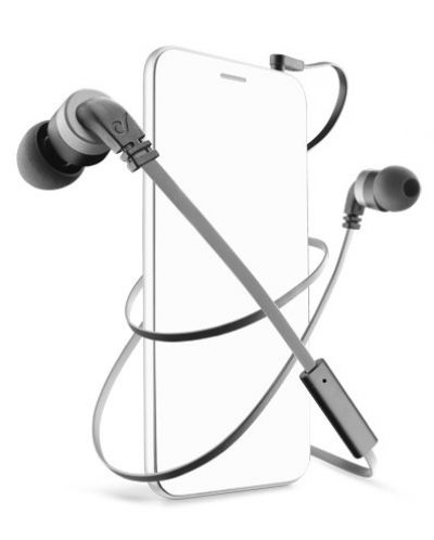 Слушалки с микрофон Cellularline - Audiopro Mosquito, черни - 3
